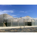 Galvanized Steel Frame Plastic Film Agricultural Greenhouse Construction